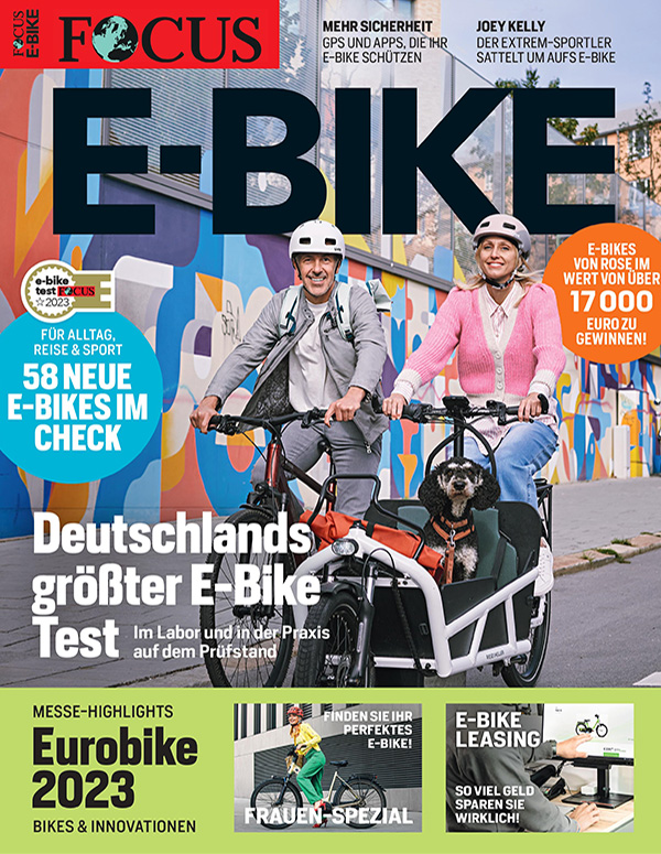 FOCUS E-BIKE magazine cover