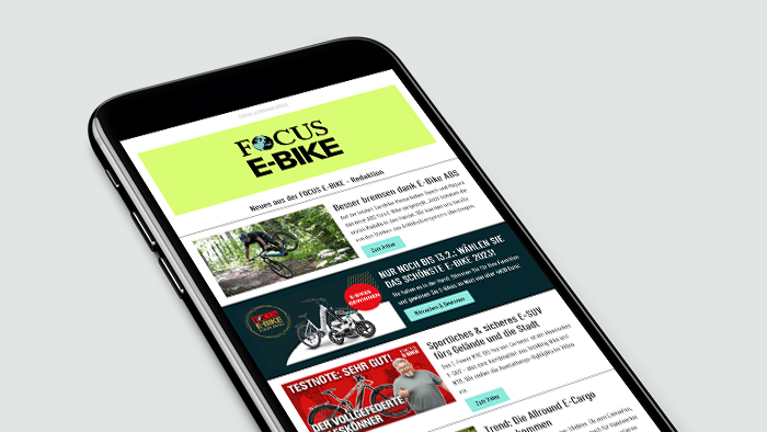 FOCUS E-BIKE Newsletter key visual